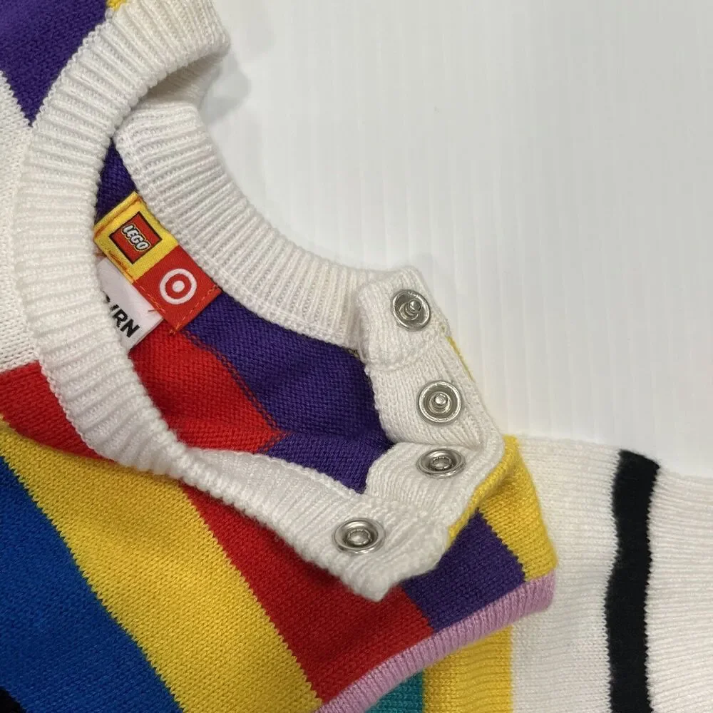 Lego  One Piece Romper  Mix Stripe Outfit NWT - New Born
